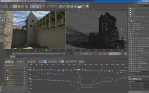 Un video di 12 minuti racconta la storia del Castello di Andraz. I modelli sono stati creati con BIM Allplan e renderizzati con Maxon Cinema4D.